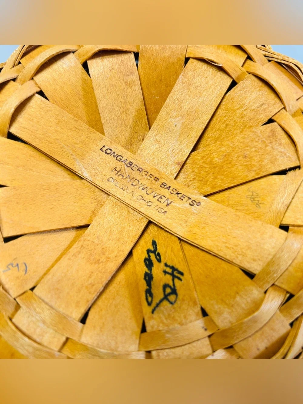 Longaberger basket 2000